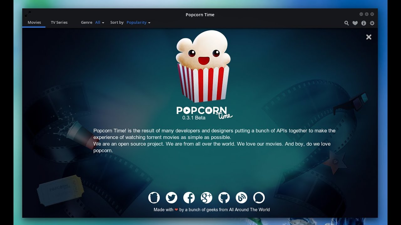 Popcorn time app download free mac free